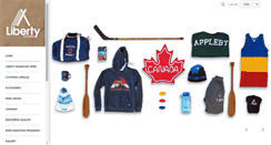 Desktop Screenshot of libertyclothing.com